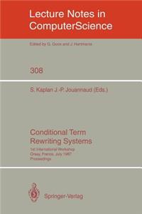 Conditional Term Rewriting Systems