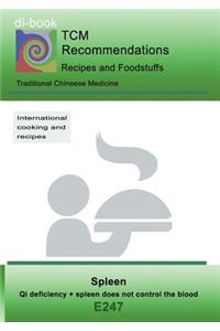 TCM - Spleen - Qi deficiency + spleen does not control the blood