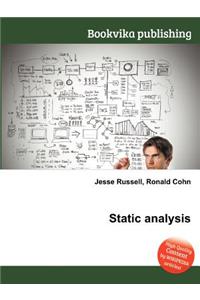 Static Analysis