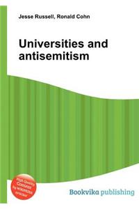 Universities and Antisemitism