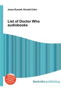 List of Doctor Who Audiobooks