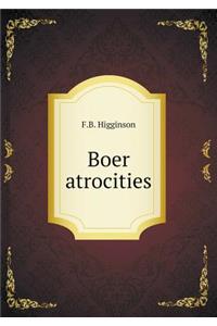 Boer atrocities