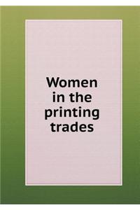 Women in the printing trades