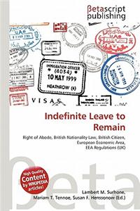 Indefinite Leave to Remain