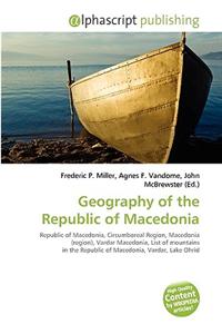 Geography of the Republic of Macedonia