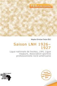 Saison Lnh 1926-1927