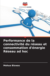 Performance de la connectivité du réseau et consommation d'énergie Réseau ad hoc