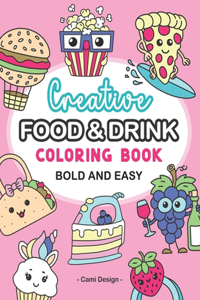 Bold and Easy Coloring Book