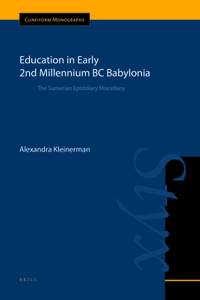 Education in Early 2nd Millennium BC Babylonia