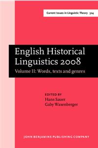 English Historical Linguistics 2008