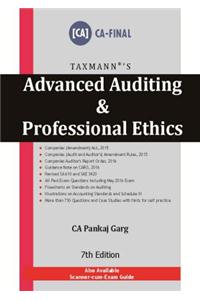 Advanced Auditing And Professional Ethics