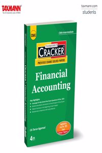 Taxmann's CRACKER for Financial Accounting (Paper 6 | FA) â€“ Covering Past Exam Questions & Detailed Answers | Tabular Summaries | CMA Intermediate | New Syllabus | June/Dec. 2025 Exams