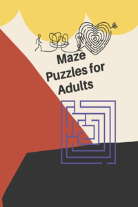 Maze Puzzles for Adults