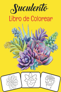 Suculento Libro de colorear