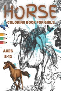 Horse Coloring Books For Girls Ages 8-12