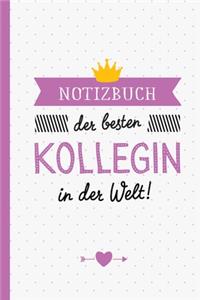 Notizbuch der besten Kollegin in der Welt