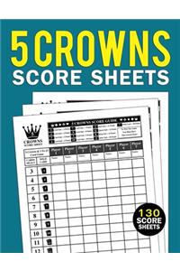 5 Crowns Score Sheets