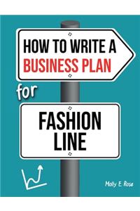 How To Write A Business Plan For Fashion Line