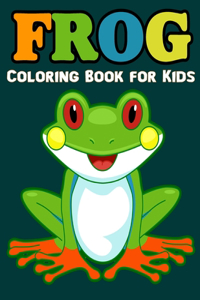 Frog Coloring Book for Kids