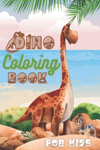 Dino Coloring Book For Kids