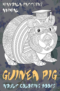 Adult Coloring Books Mandala Patterns - Animal - Guinea pig