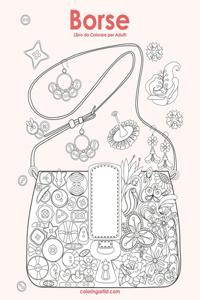 Borse Libro da Colorare per Adulti