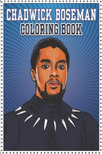 Chadwick Boseman Coloring Book