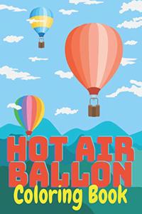 Hot Air Balloon Coloring Book