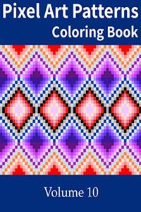 Pixel Art Patterns Coloring Book 10