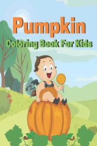 pumpkin coloring book for kids