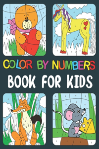 Color By Numbers book For Kids
