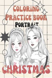 K-POP IDOL, Korean Beauties Coloring Book