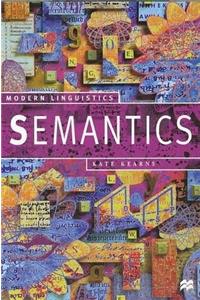 Semantics (Palgrave Modern Linguistics)