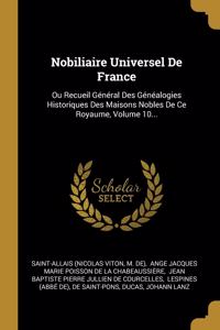 Nobiliaire Universel De France