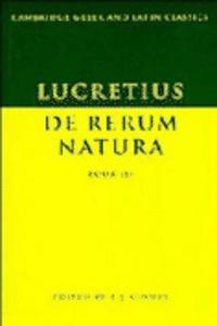 Lucretius: De Rerum Natura Book 3