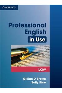 Professional English in Use Law