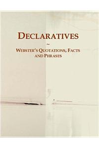 Declaratives