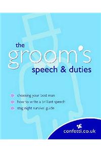 Groom's Speech and Duties