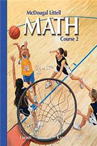 McDougal Littell Middle School Math Pennsylvania: Student Edition Course 2 2008