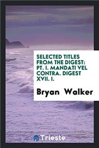 Selected Titles from the Digest