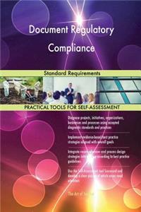 Document Regulatory Compliance Standard Requirements
