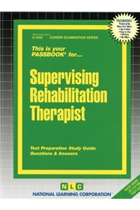 Supervising Rehabilitation Therapist