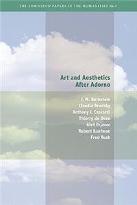 Art and Aesthetics After Adorno