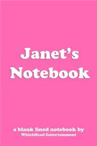 Janet's Notebook