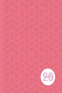 2020 Weekly Planner - Dot Grid - Sweet Romance