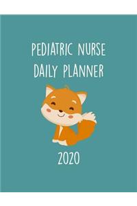 Pediatric Nurse Daily Planner 2020