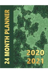 24 Month Planner 2020 2021