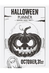 Halloween Horror Night Party Planner