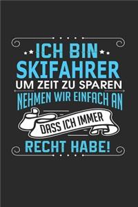 Ich Bin Skifahrer Um Zeit Zu Sparen Nehmen Wir Einfach an Dass Ich Immer Recht Habe!