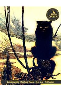 Meow Covers Calligraphy Writing Book - 8.5 X 11 - 100 Sites